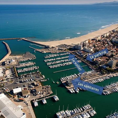 Voilier A Quai Au Calme Hotel Canet-en-Roussillon Ngoại thất bức ảnh
